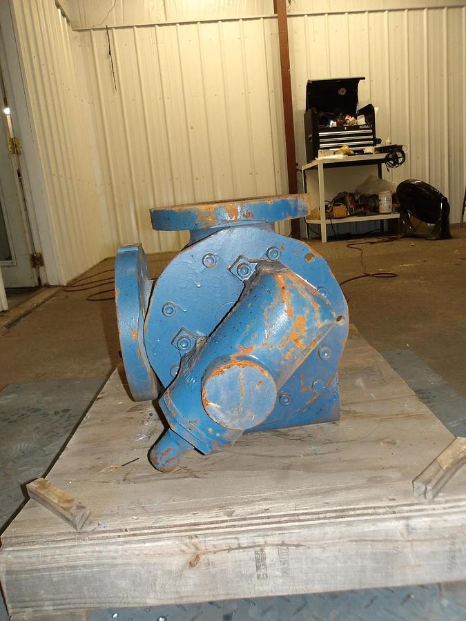 Used GORMAN RUPP 4" POSITIVE DISPLACEMENT PUMP GHA4RS4-B, #86950G USED