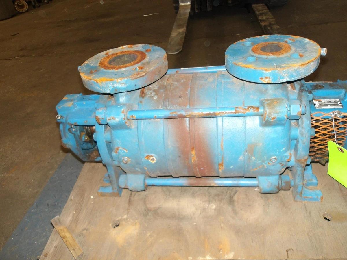Used GOULDS 2-1/2" X 1-1/2" MULTISTAGE PUMP 3355, 94.0 GPM, #811317G USED