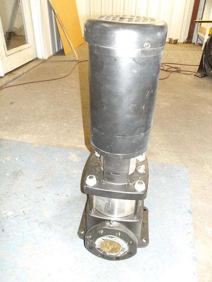 Used GRUNDFOS CR8-20-A-G-A-AUUV 2-1/2" PUMP W/ MOTOR, #611900G NEW