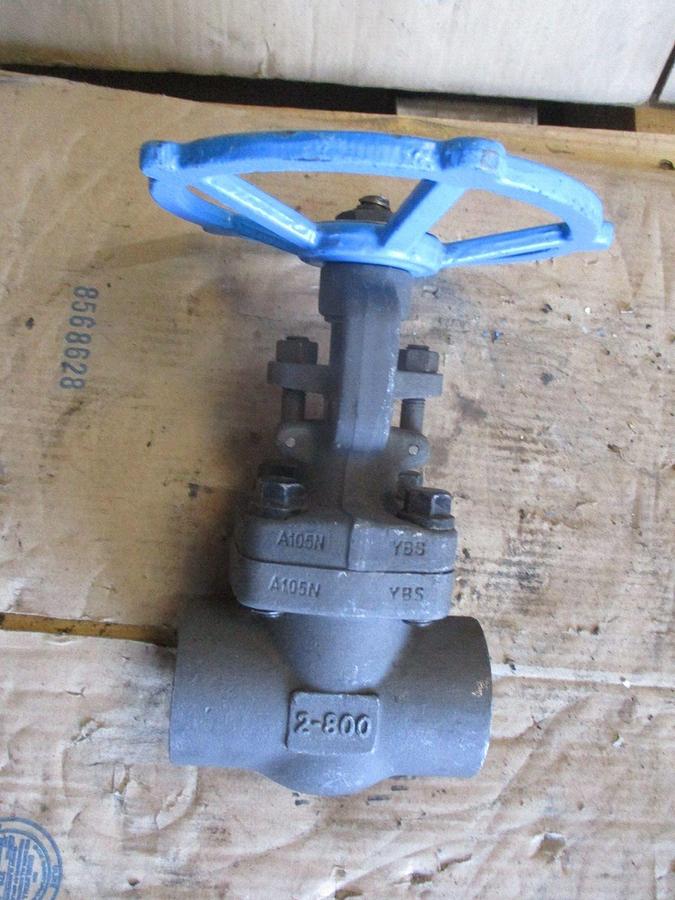 Used SMP 2" STEEL GATE VALVE, #75903J NEW