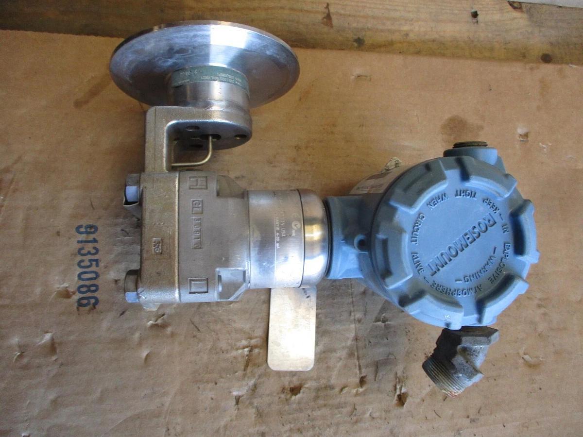 Used ROSEMOUNT 3051 PRESSURE TRANSMITTER, #971143J USED