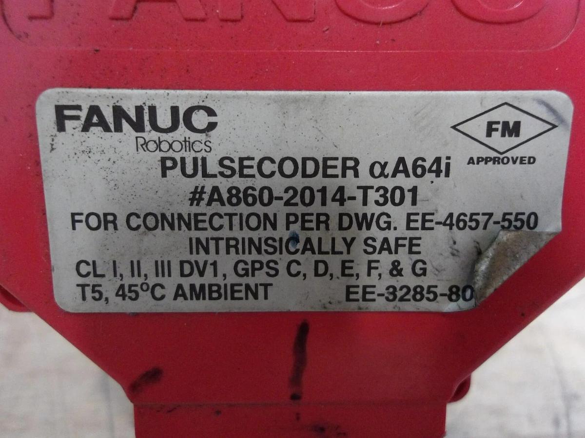 Used FANUC A06B-0205-B605 AC SERVO MOTOR, 4000 RPM, #56303G REMANUFACTURED