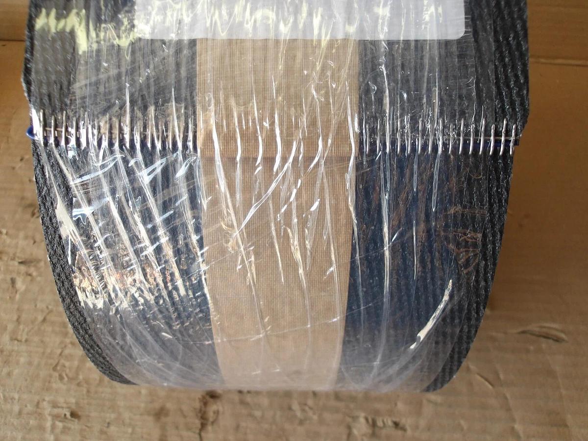 Used CONVEYOR BELTING LACED S/S ENDS B6X70L, 70" X 6", #830247G NEW