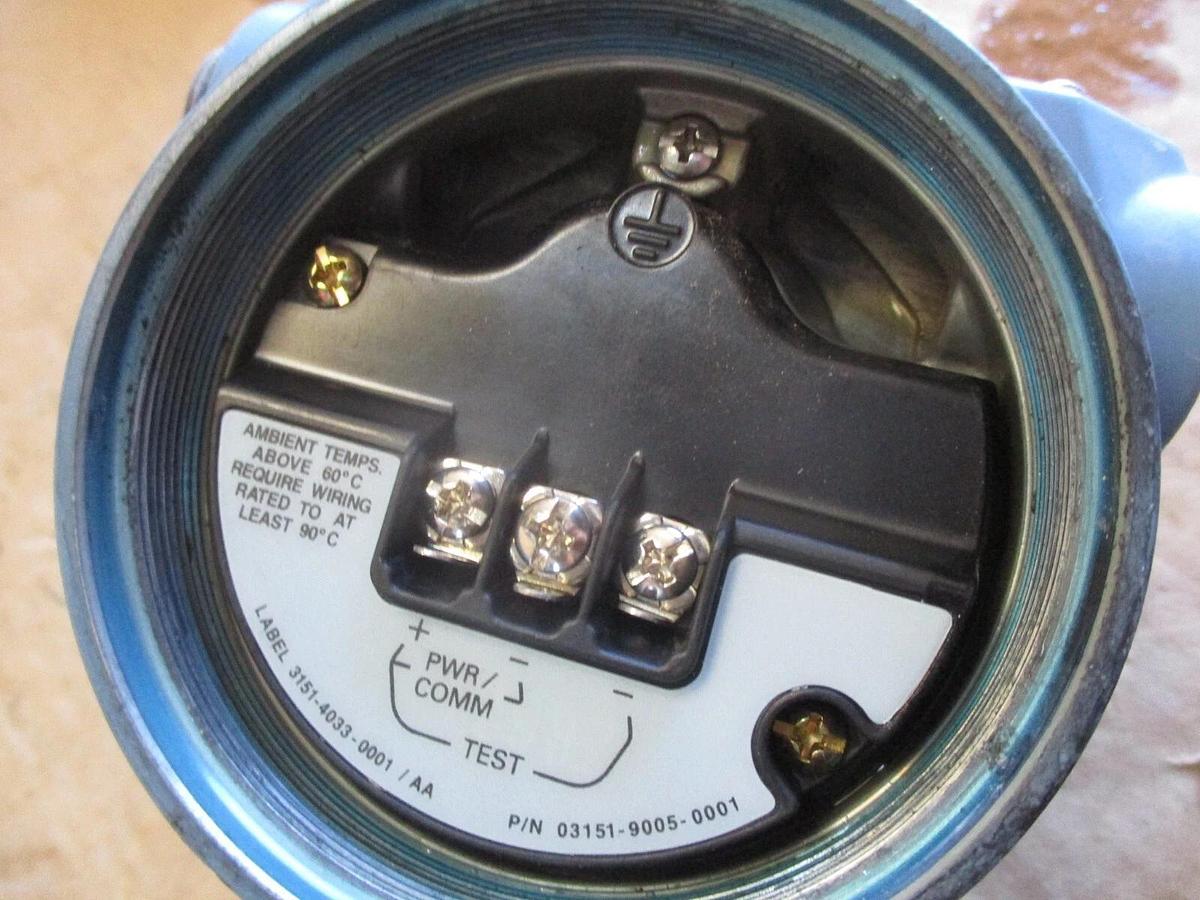 Used ROSEMOUNT 3051 PRESSURE TRANSMITTER, #971105J USED
