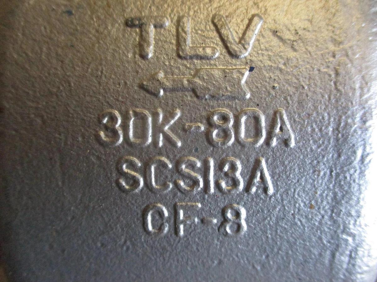 Used TLV STAINLESS 3" CHECK VALVE, #423225J NEW