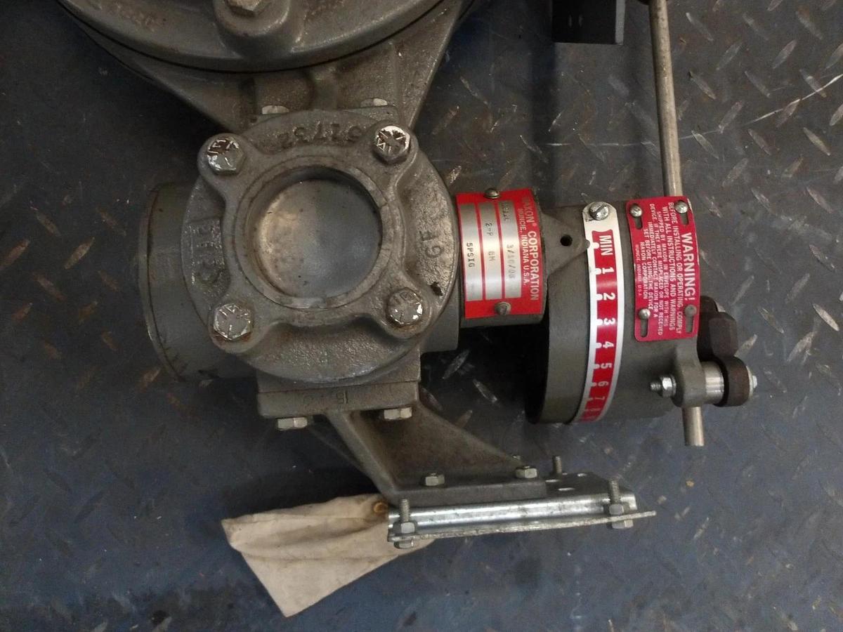 Used MAXON 8" BUTTERFLY VALVE 2-P 8M/733116, #620900G NEW