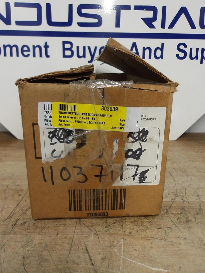 ENDRESS HAUSER CERABAR S PRESSURE TRANSMITTER PMC71, #92918G NIB