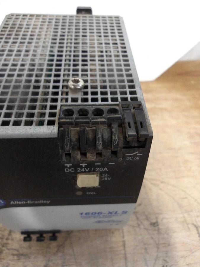 Used ALLEN BRADLEY 1606-XLS480E POWER SUPPLY, #930236G USED