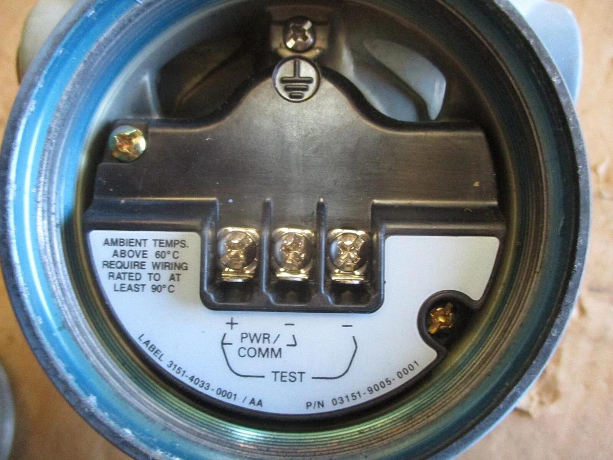 Used ROSEMOUNT 3051 PRESSURE TRANSMITTER, #971053J USED
