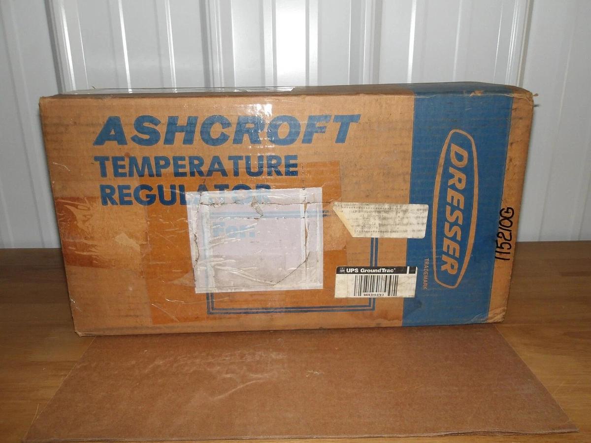DRESSER ASHCROFT 2100 TEMP REGULATOR 3/4", #115210G NIB