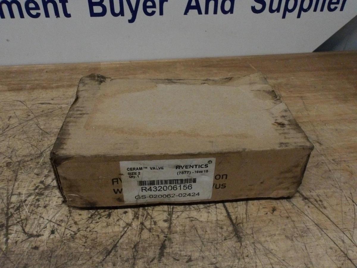AVENTICS R432006156 PNEUMACTIC SOLENOID DIRECTIONAL VALVE, #561040G NIB