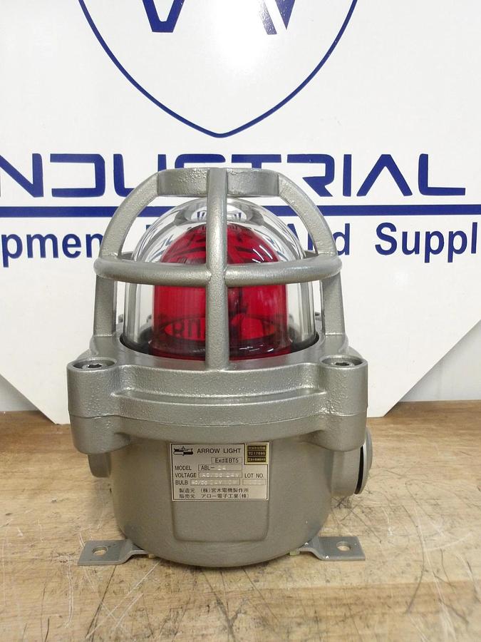 ARROW LIGHT ABL-24 RED WARNING ROTATING LIGHT, #791100G NIB