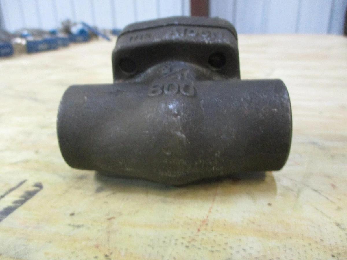 Used DAVIS 3/4" STEEL CHECK VALVE 8LCTFS1, #1201015J NEW