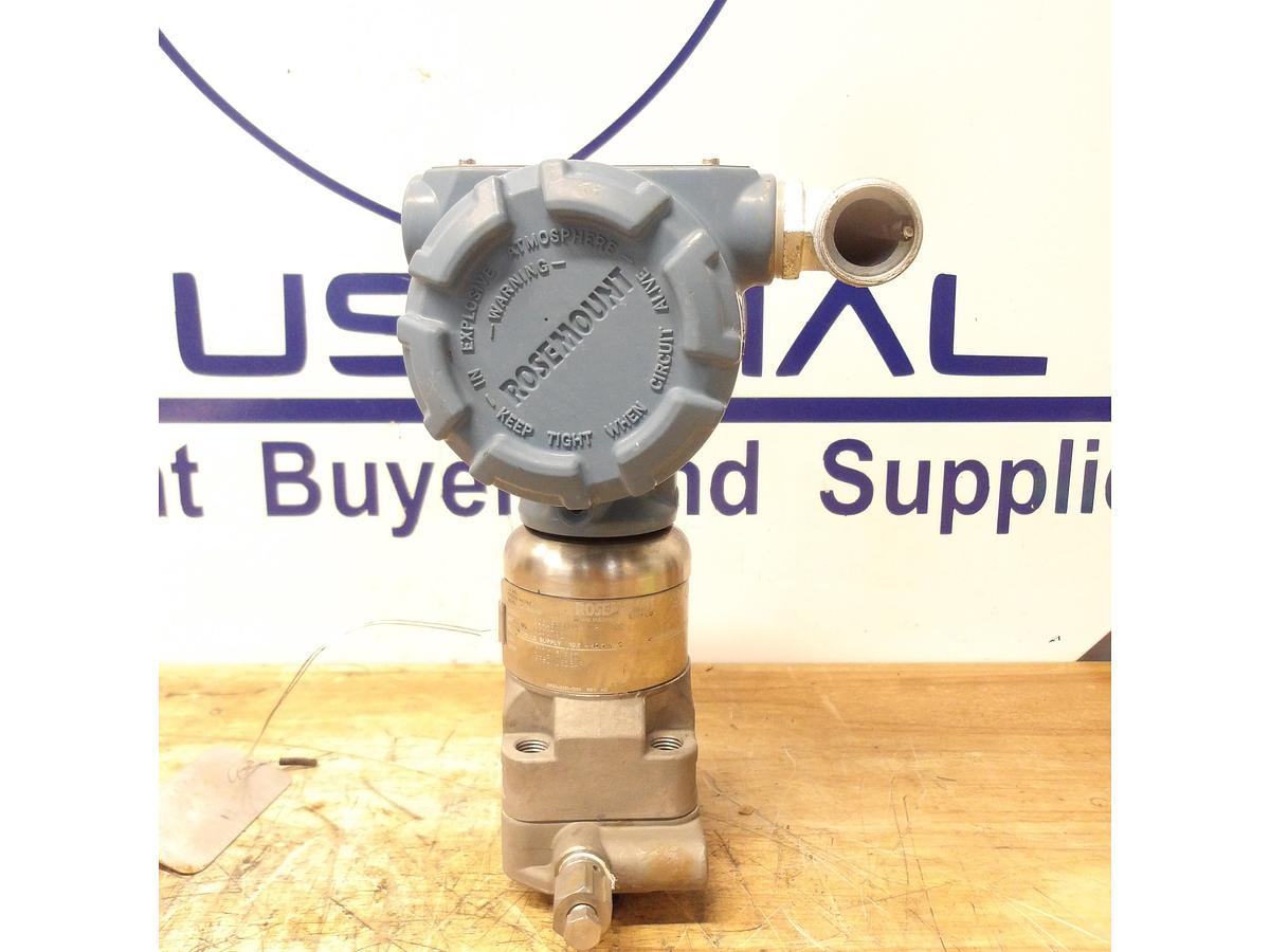 Used ROSEMOUNT 3051 PRESSURE TRANSMITTER