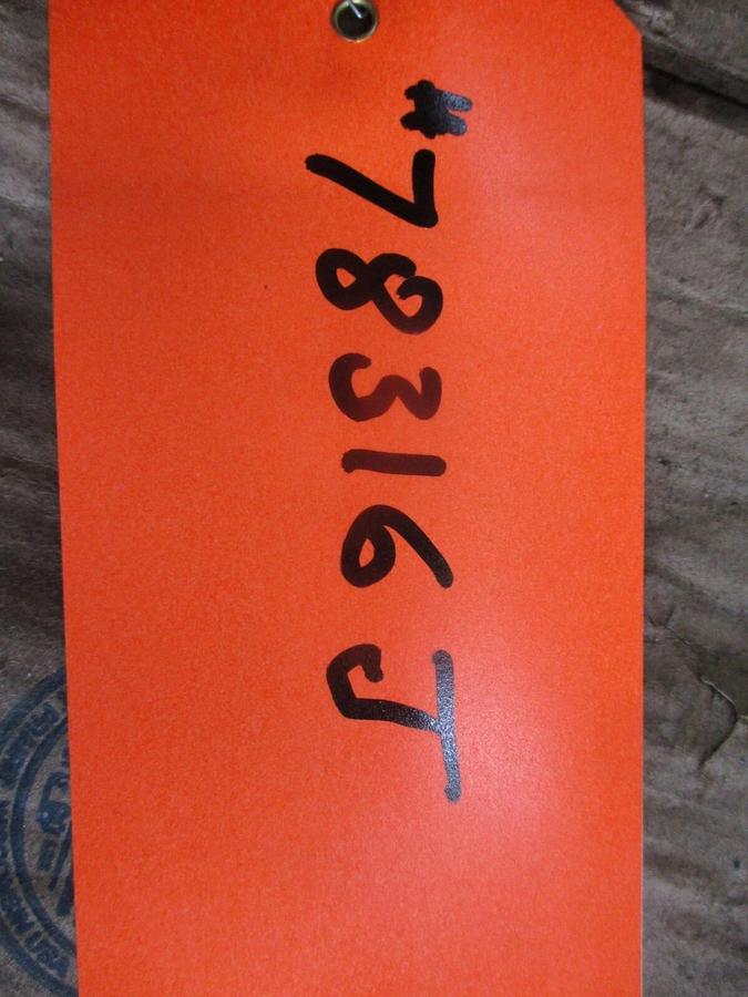 Used VELAN 1-1/4" STEEL GATE VALVE (THREADED) #78316J NEW