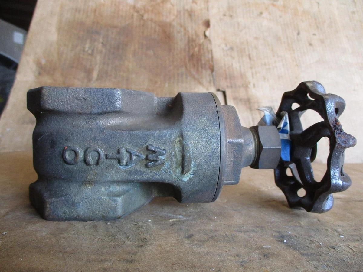Used MATCO 2" BRASS GATE VALVE, #917353J NEW