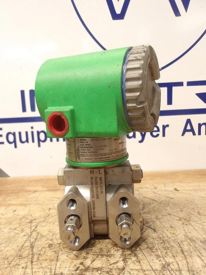 Used SCHNEIDER IDP10S-120B11FM-T PRESSURE TRANSMITTER, #430915G USED