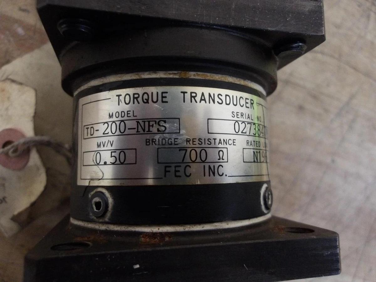 Used FEC NFT-202RM1A-S NUTRUNNER, #78320G USED