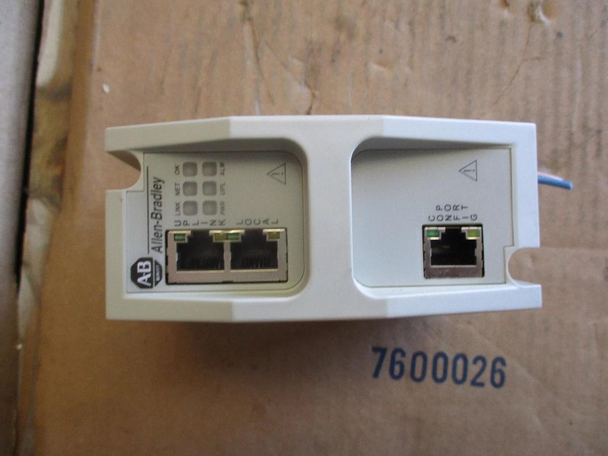 Used ALLEN-BRADLEY 9300-E ETHERNET APPLIANCE WITH NAT, #613315J USED