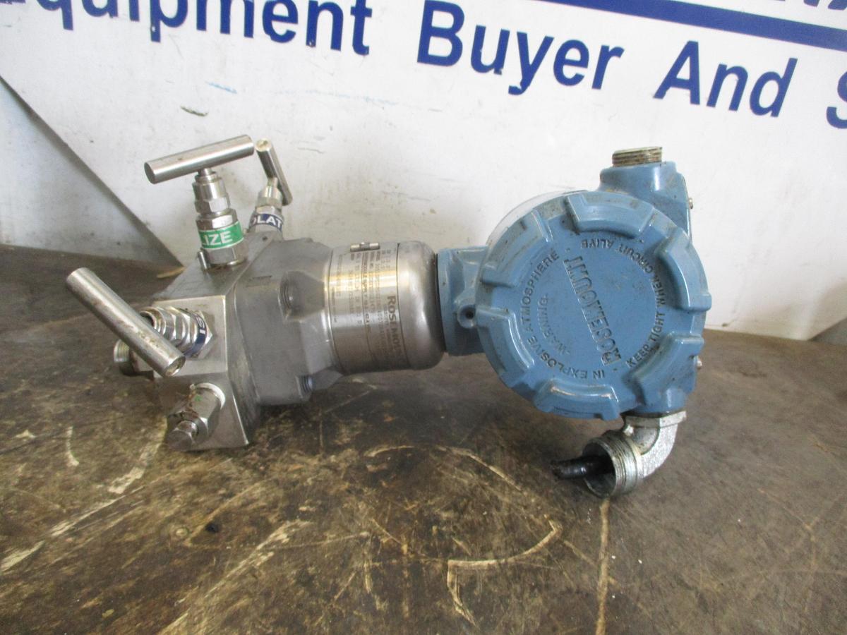 Used ROSEMOUNT 3051S PRESSURE TRANSMITTER