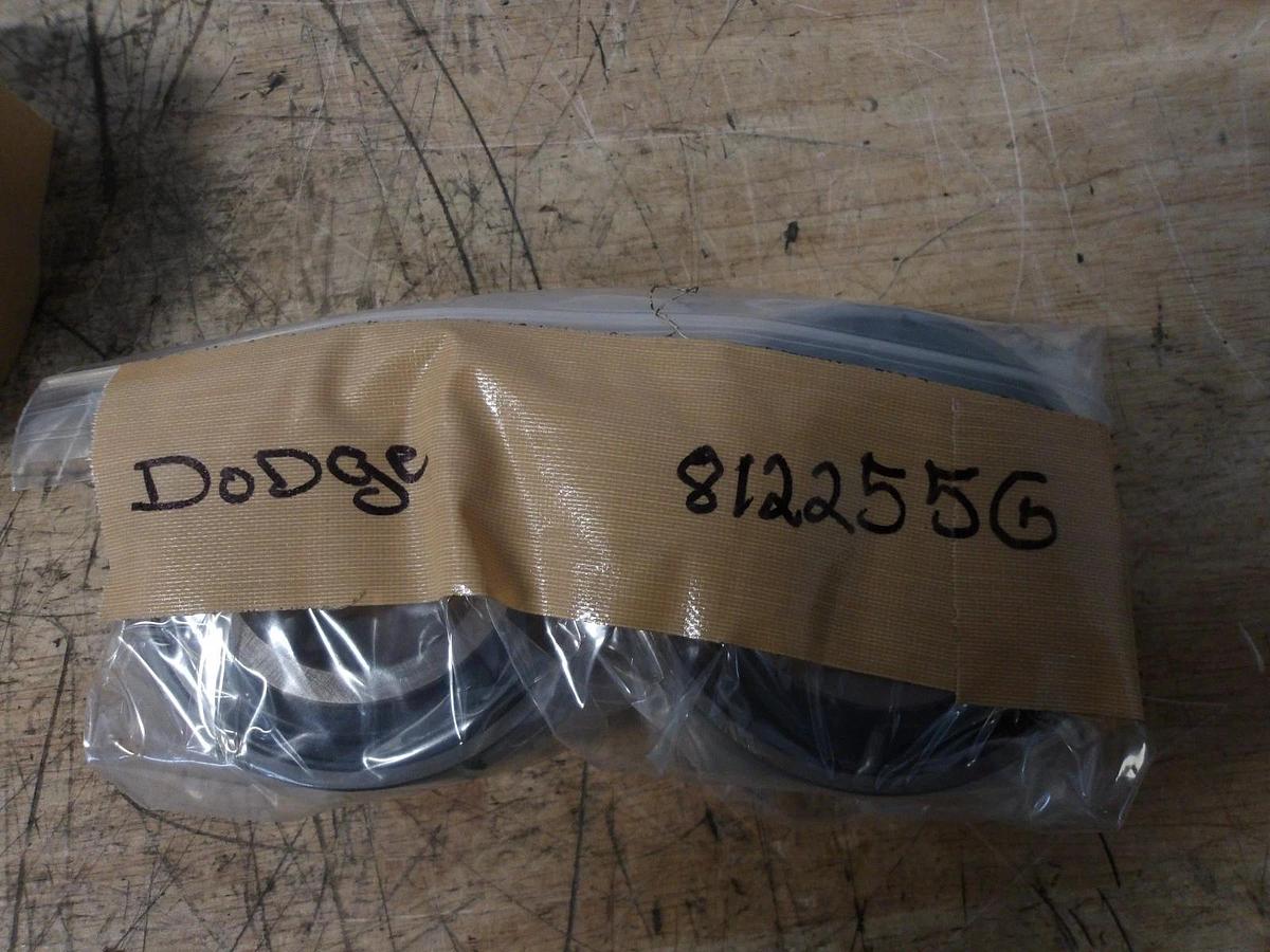 Used DODGE 123817 BEARING INSERT 1-1/2" BORE (LOT OF 2) #812255G NEW