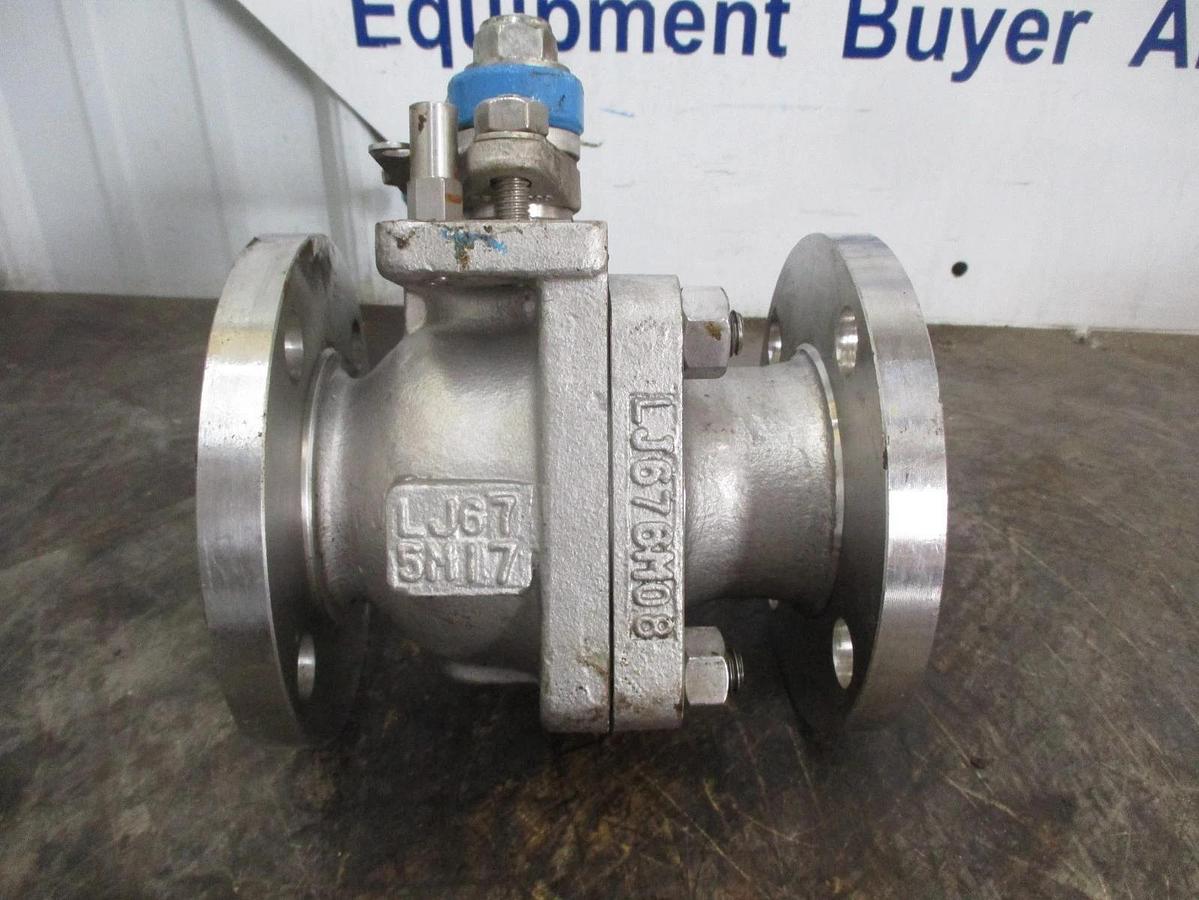 Used VELAN 2" STAINLESS BALL VALVE, #35249J NEW
