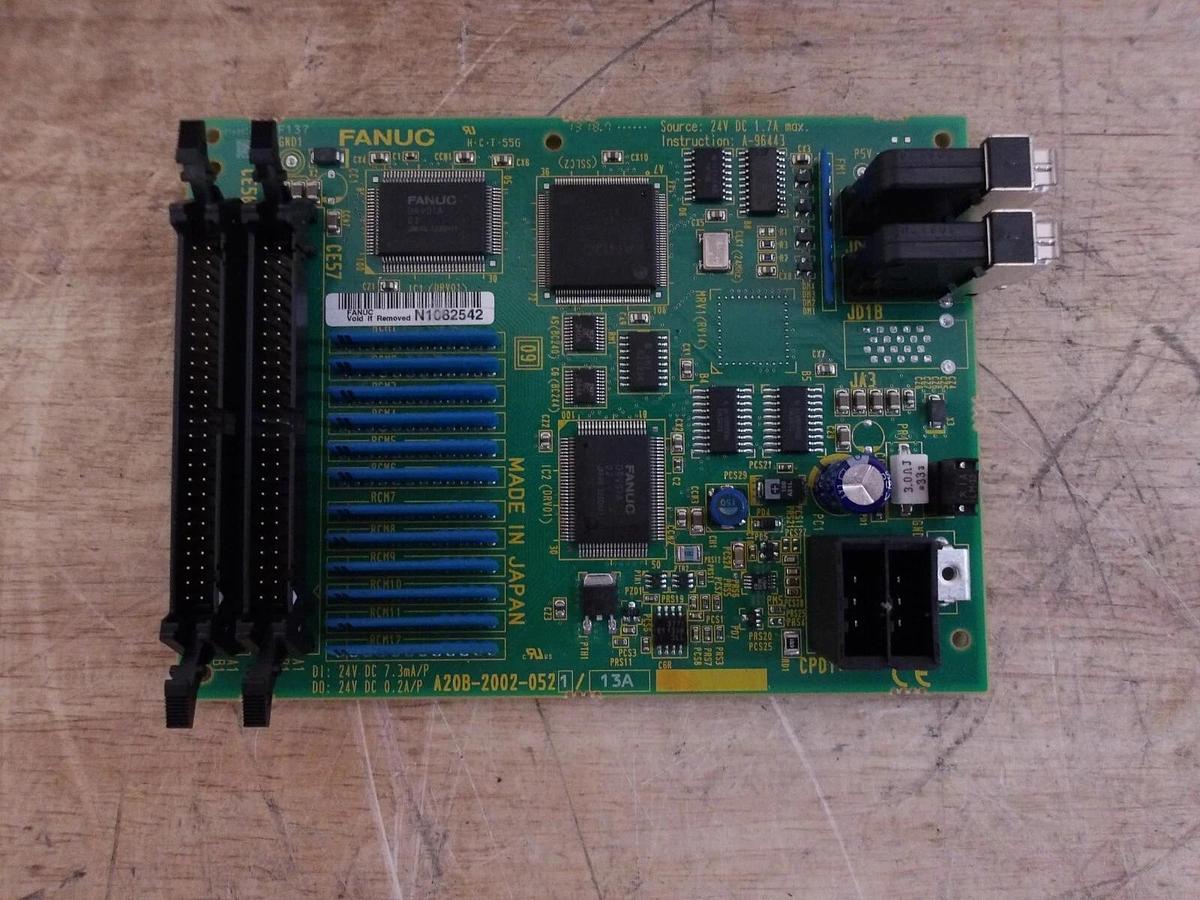Used FANUC A20B-2002-0521/13A SERVO INTERFACE CIRCUIT BOARD, #5201009G NEW