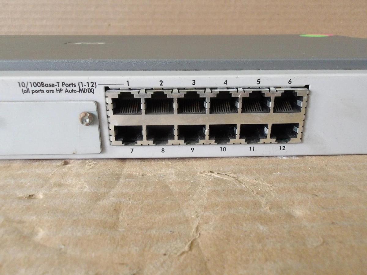 Used HEWLETT PACKARD J4812A PROCURVE SWITCH, #79825G USED
