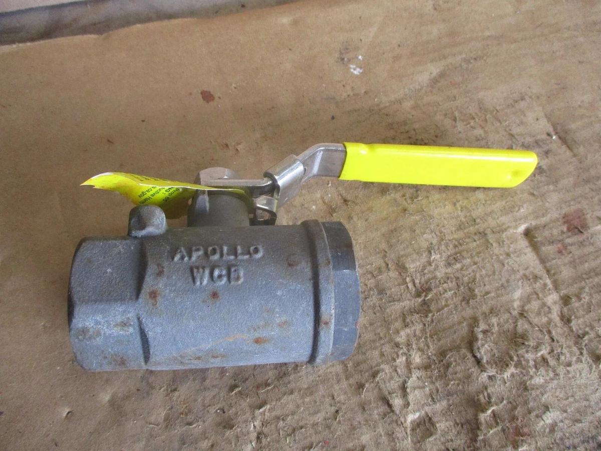 Used APOLLO 1" STEEL BALL VALVE, #681041J NEW