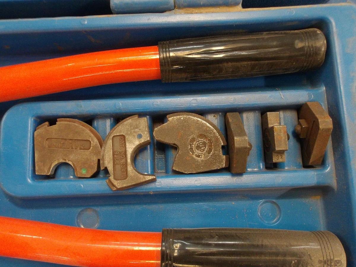 Used THOMAS & BETTS TBM6S WIRE TERMINAL CRIMPER, #3241113G USED