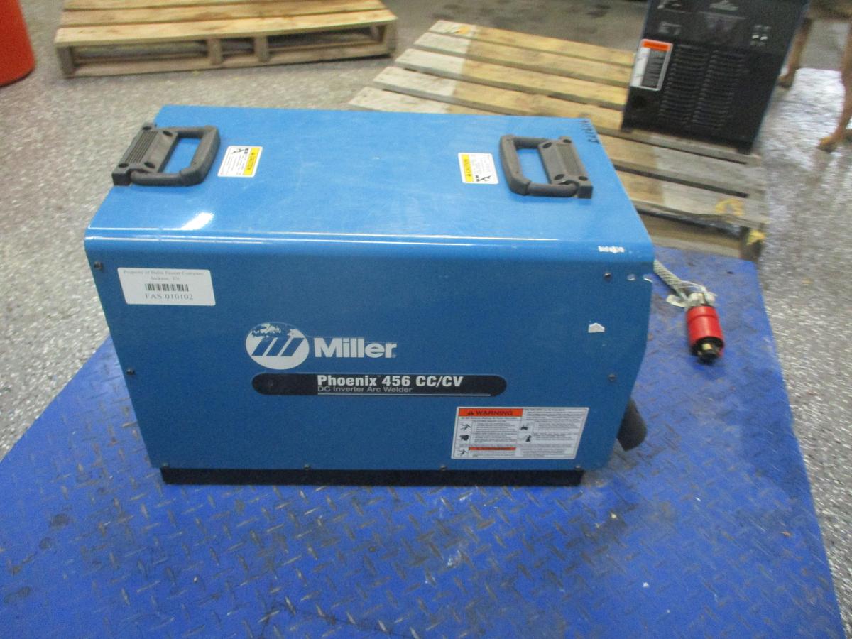 Used MILLER PHOENIX 456 CC/CV DC INVERTER ARC WELDER