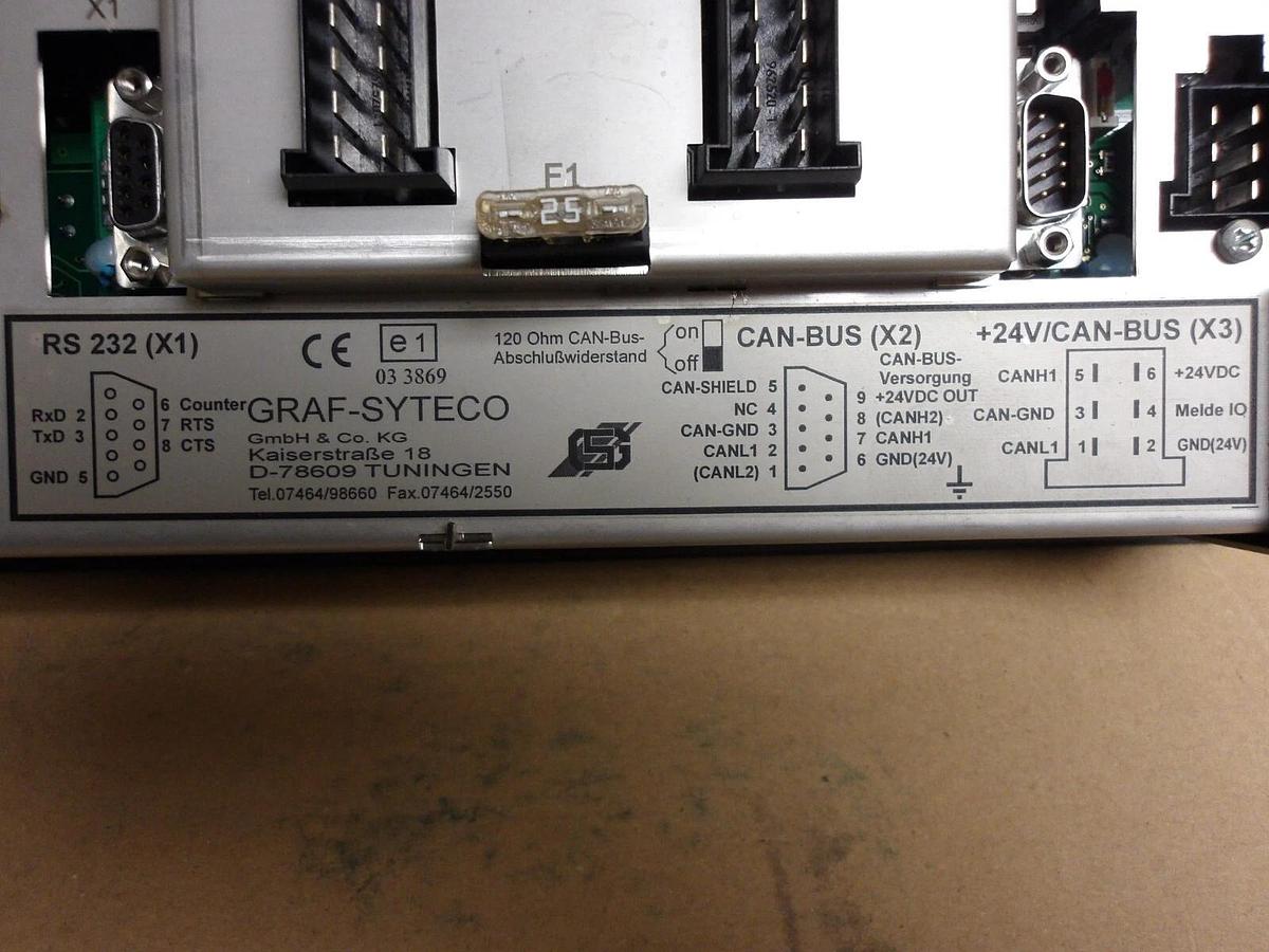 Used GRAF-SYTECO AT77 CONTROL UNIT, #4191005G USED