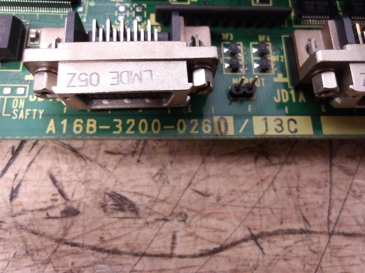 Used FANUC A16B-3200-0260/13C POWERMATE CPU MODULE, #113912G USED