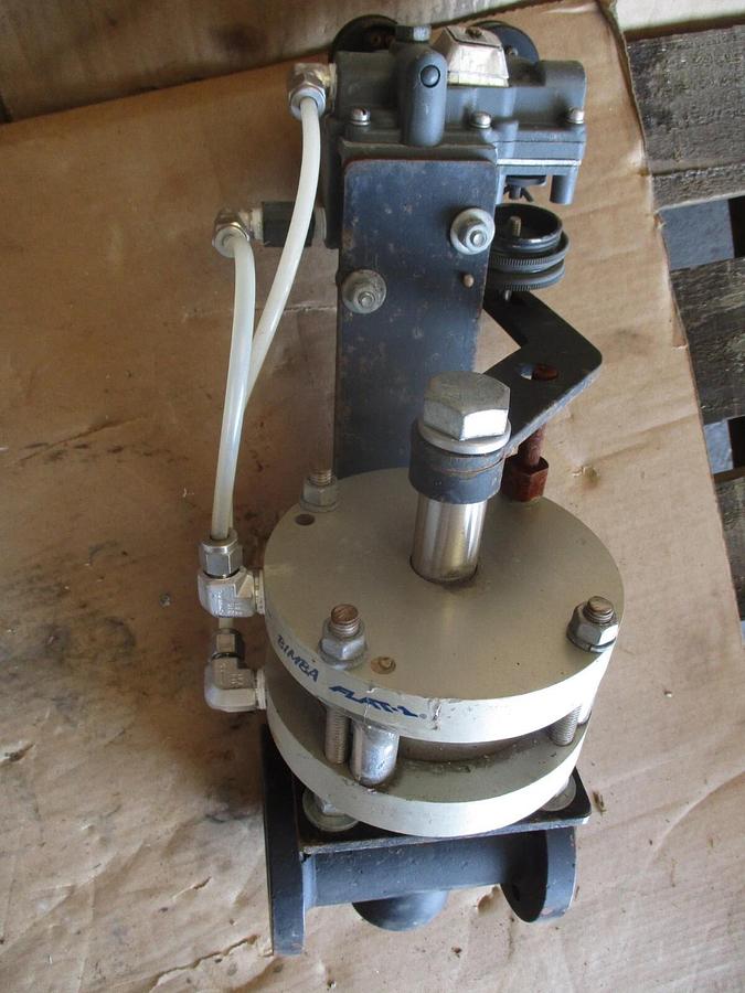 Used HERCULES 1" STELL (PINCH?) VALVE, #917256J NEW (WEATHERED)