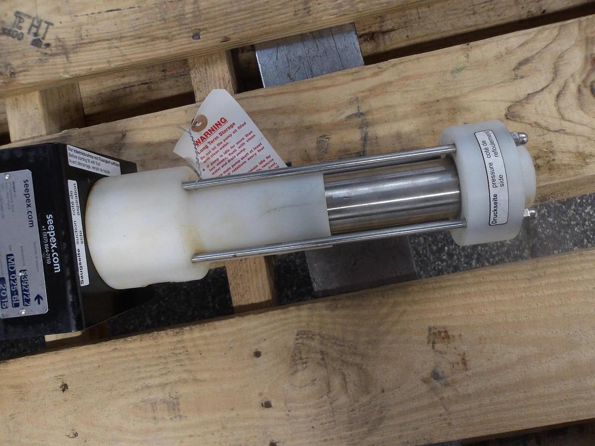 Used SEEPEX 1" X 1/2" PUMP W/ 0.50 HP MOTOR, #108138G NEW
