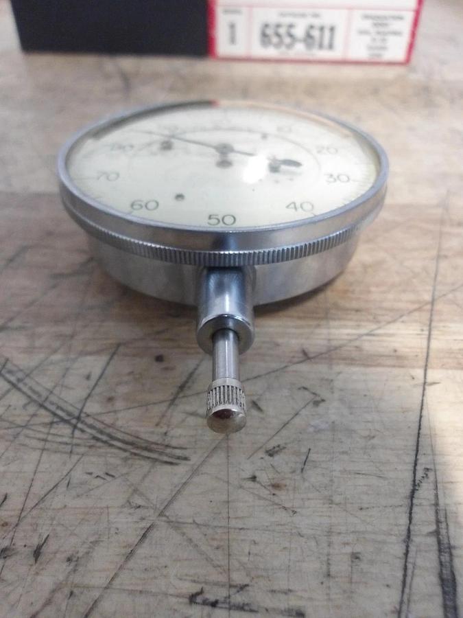 Used STARRETT 655-611 DIAL INDICATOR, #813130G USED