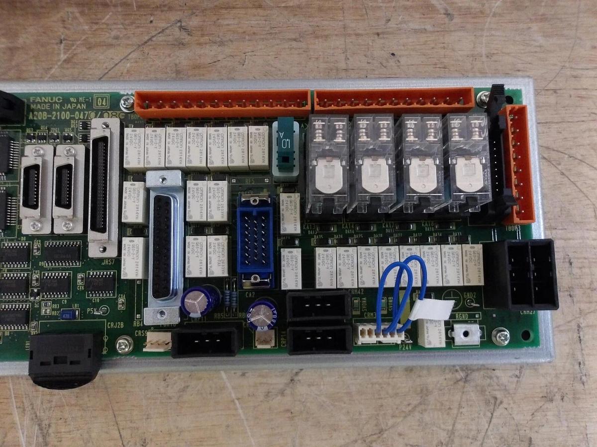 Used FANUC A02B-2100-0470/08G ROBOT CIRCUIT BOARD, #515910G PARTS ONLY