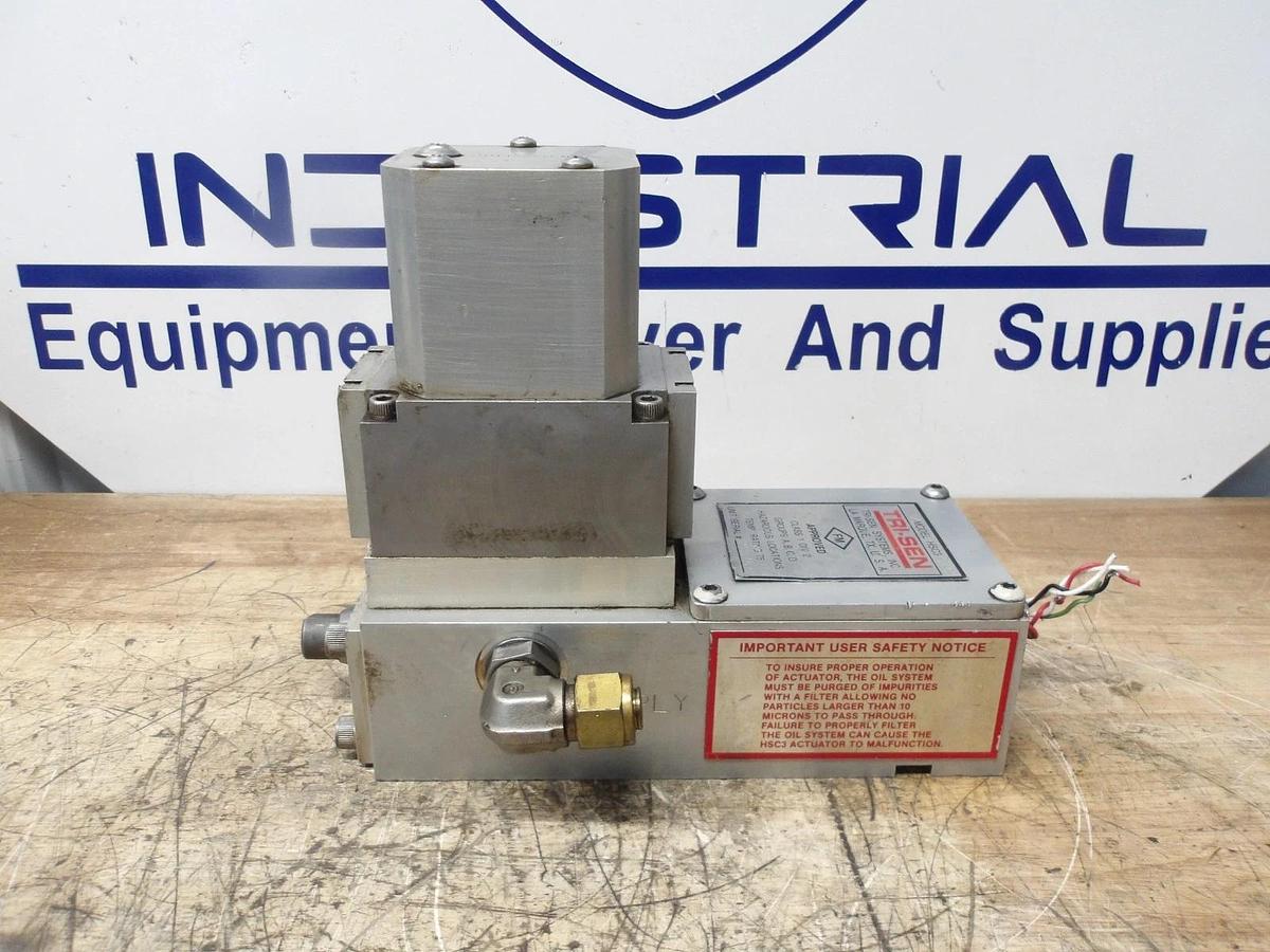 Used TRI-SEN HSC3-011-0H SERVO VALVE, #820814G USED