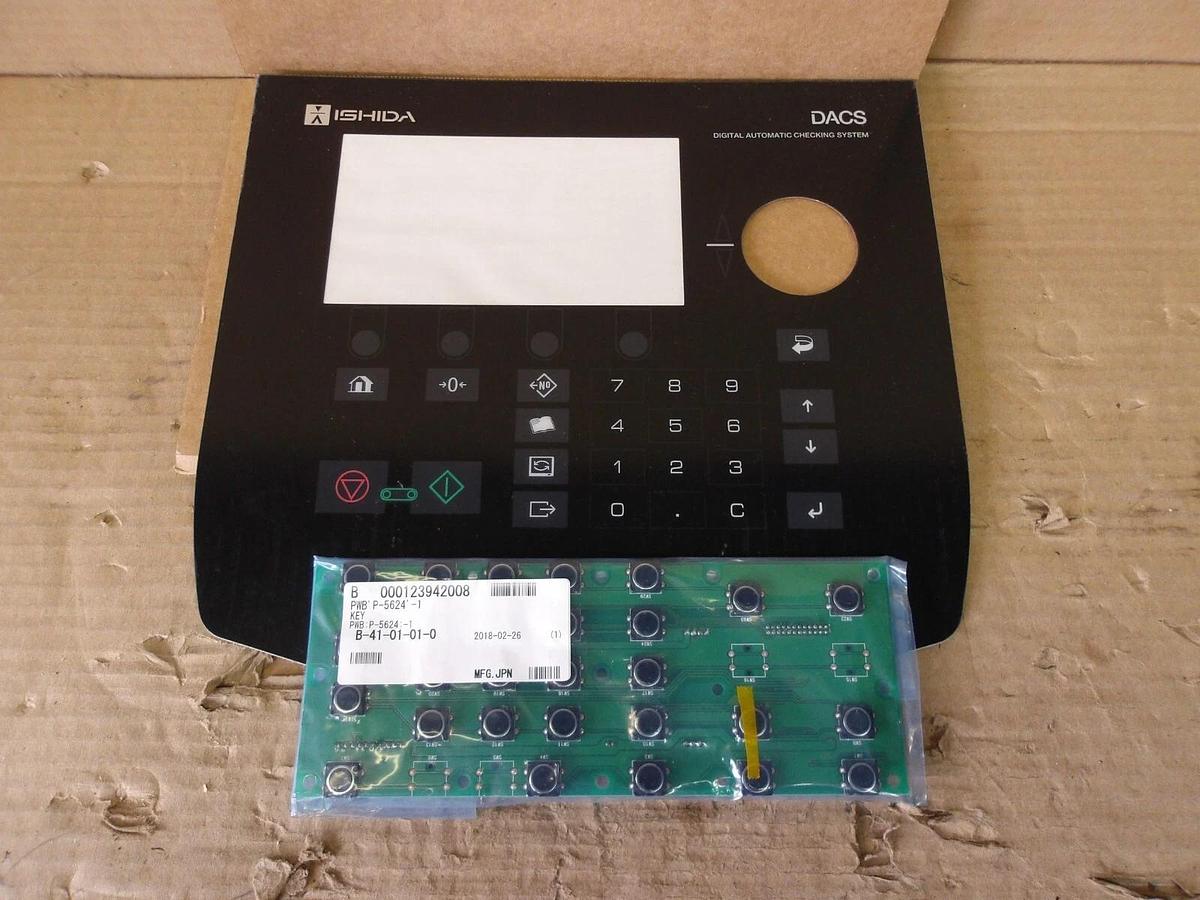 Used ISHIDA P-5624-1 KEYPAD & OPERATOR PANEL, #913951G NEW