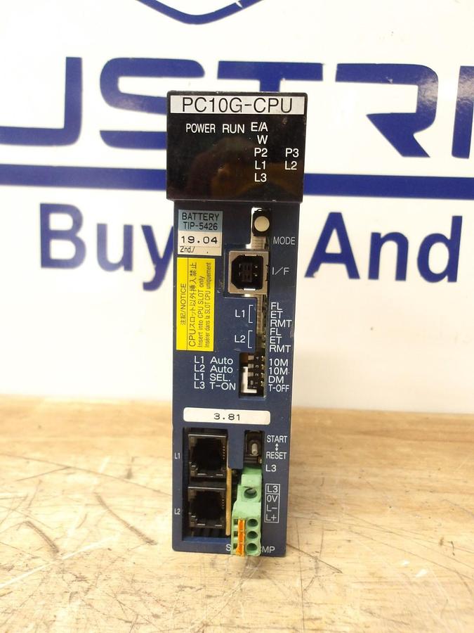 Used TOYOPUC PC10G-CPU MODULE, #51331G USED