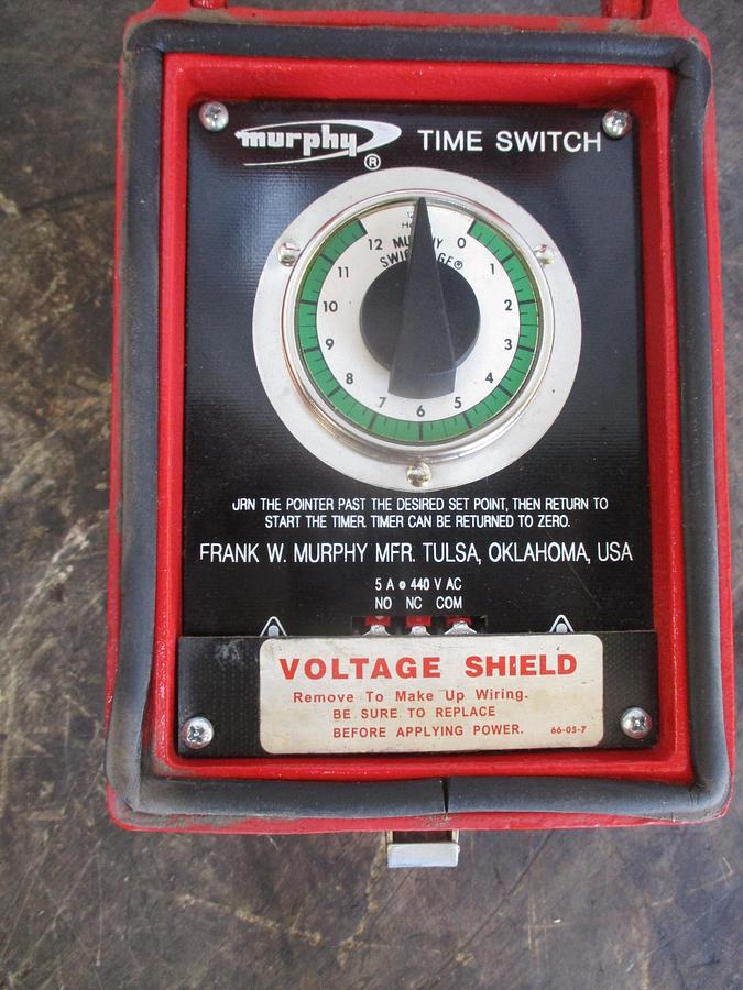 Used MURPHY 20700031 TIME SWITCH