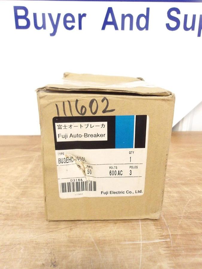 FUJI 50 AMP BREAKER 600 VAC - 250 VDC, #2251140G NIB