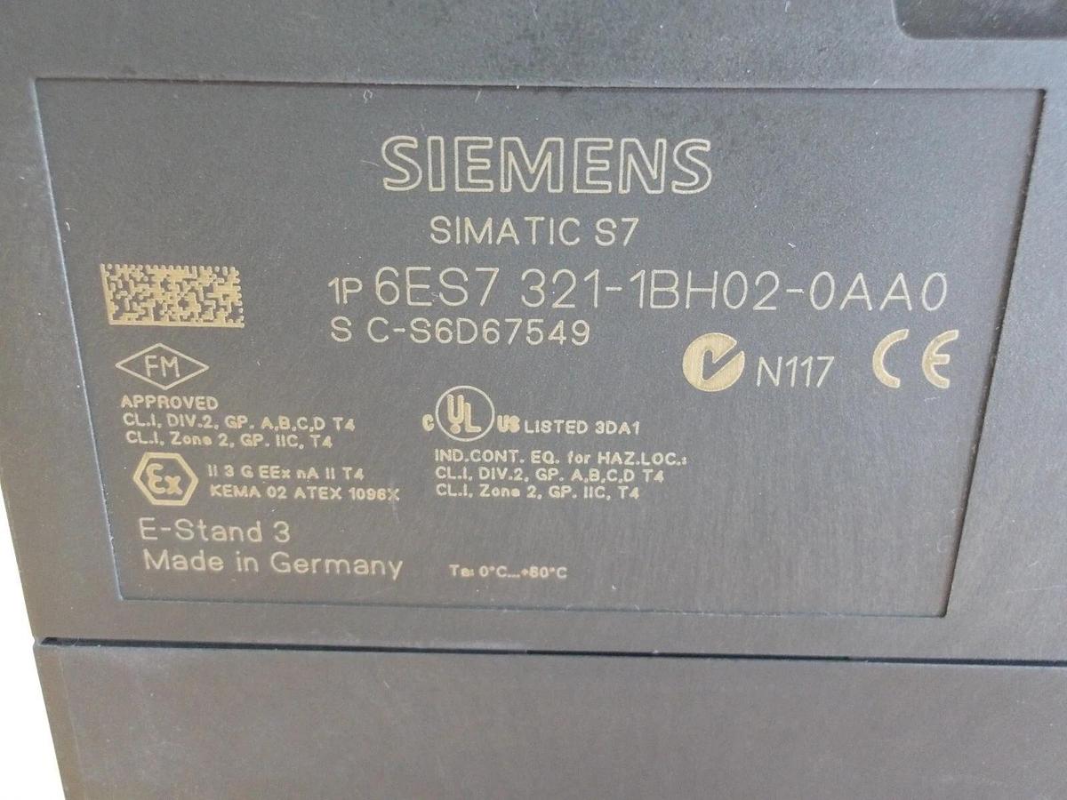 Used SIEMENS SIMATIC S7 INPUT MODELS(LOT OF 10), #424100G USED