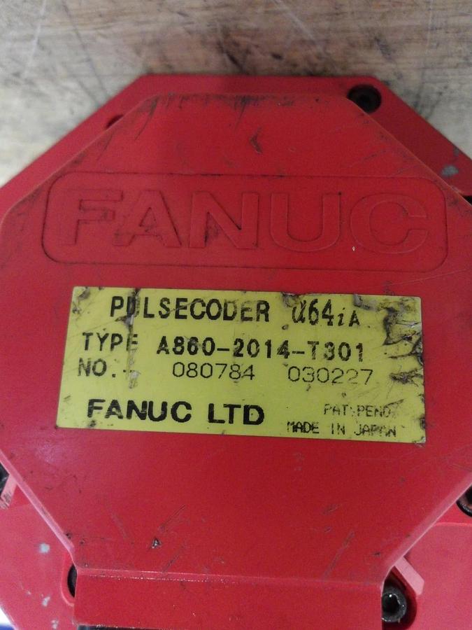 Used FANUC A06B-0235-B605 AC SERVO MOTOR, 4000 RPM, #619150G USED