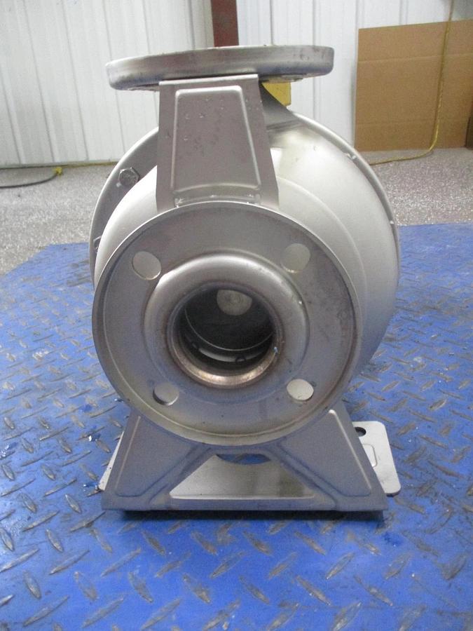 Used EBARA 2" X 2-1/2" STAINLESS 15 HP PUMP, #612955J NEW