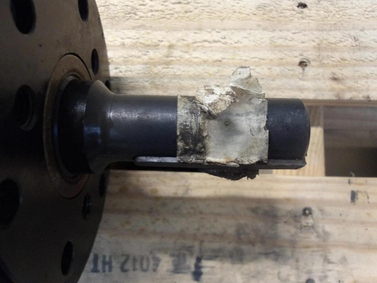 Used CLECO AXIAL A8R-2209 PISTON AIR MOTOR, 2.7 HP, #108930G NEW (WEATHERED)