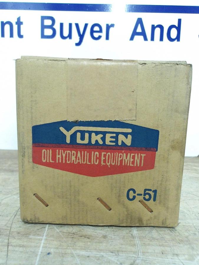 YUKEN CDST-03W-C-D24 HYDRAULIC SOLENOID VALVE, #62220G NIB