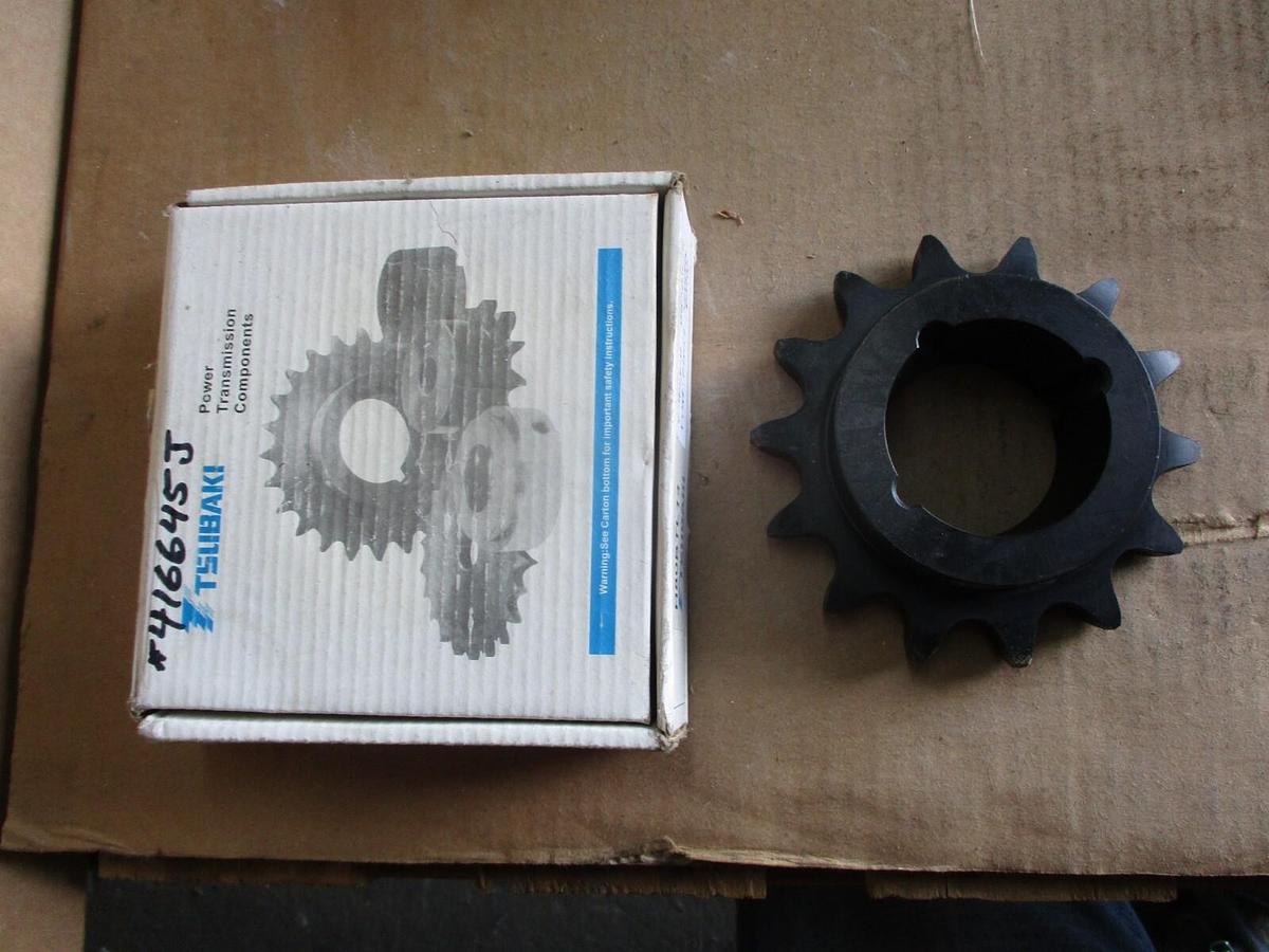 TSUBAKI H80BTL14 ROLLER CHAIN SPROCKET, #416645J NIB