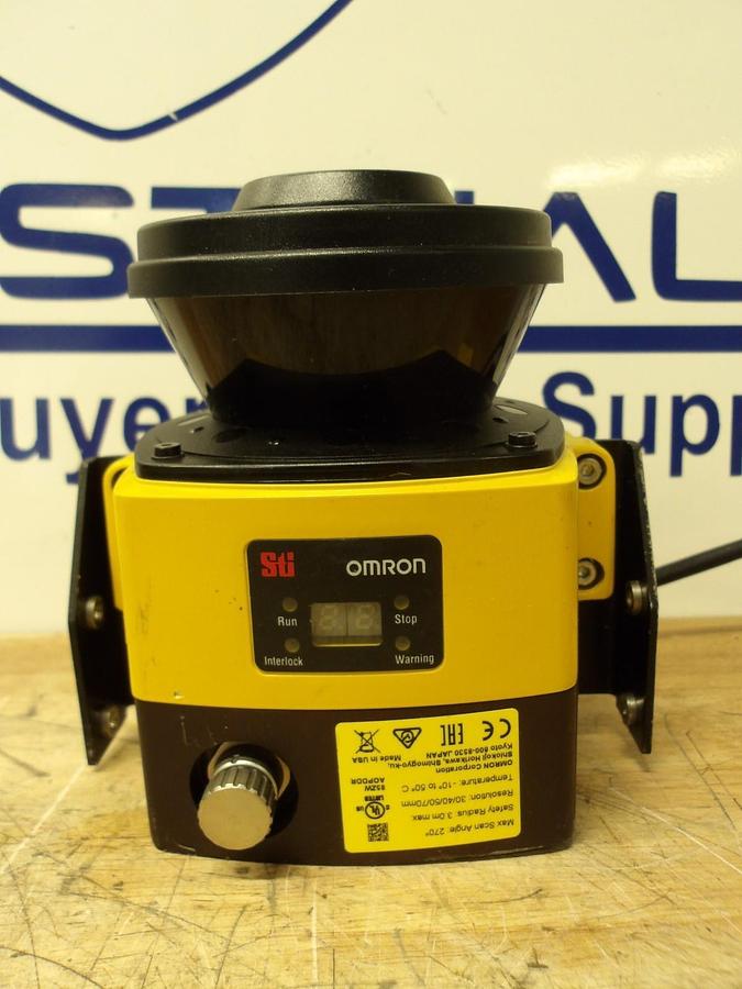 Used OMRON OS32C LASER SCANNER, 24 V, #54248G USED