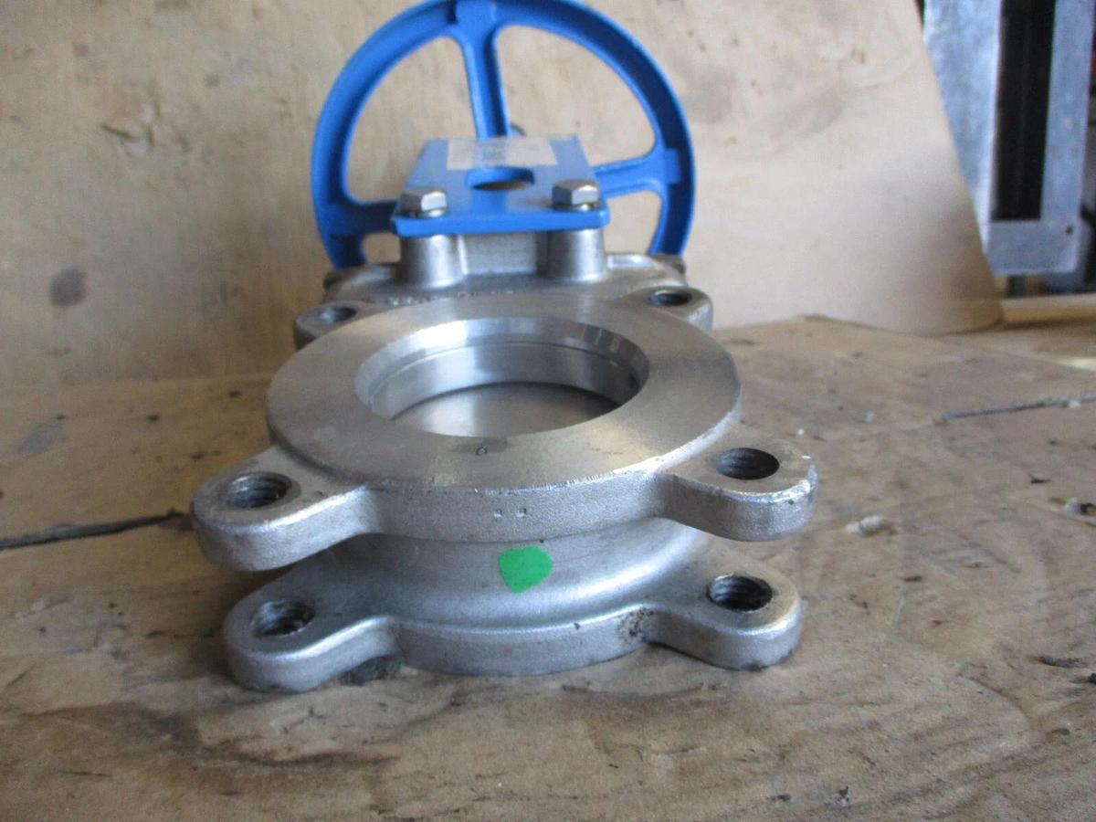 Used ORBINOX 3" STAINLESS KNIFE GATE VALVE 20-3636RI, #75855J USED